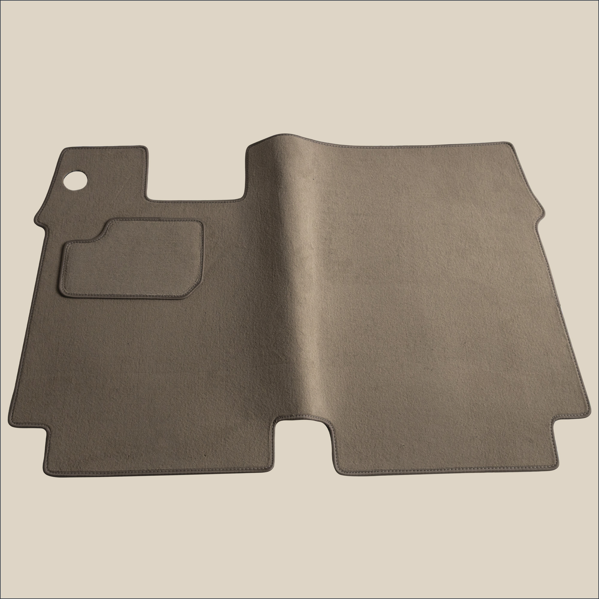 tapis avant beige citroen dyane