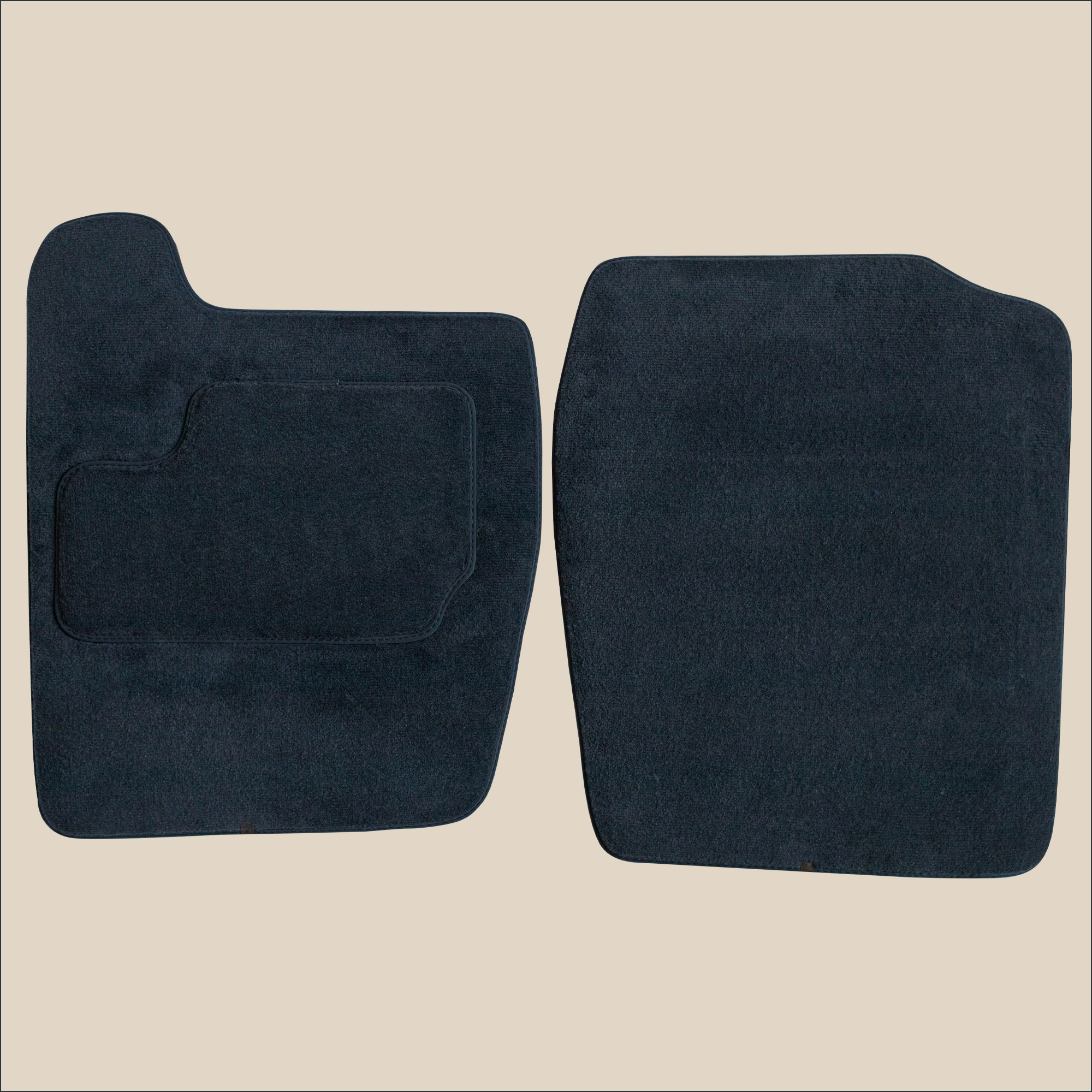 Tapis avant Citroën CX surpiqure gris