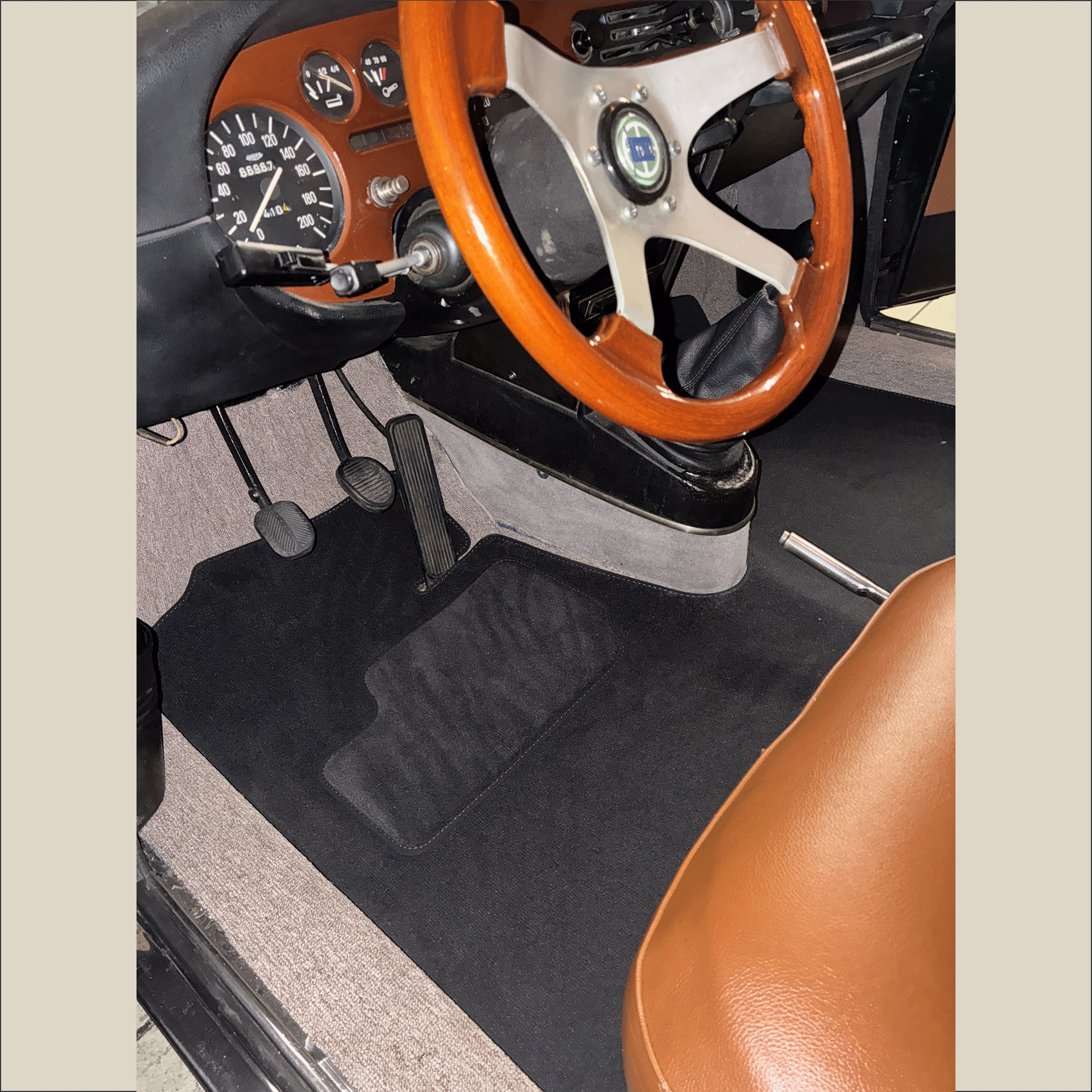 tapis avant lancia fulvia coupe