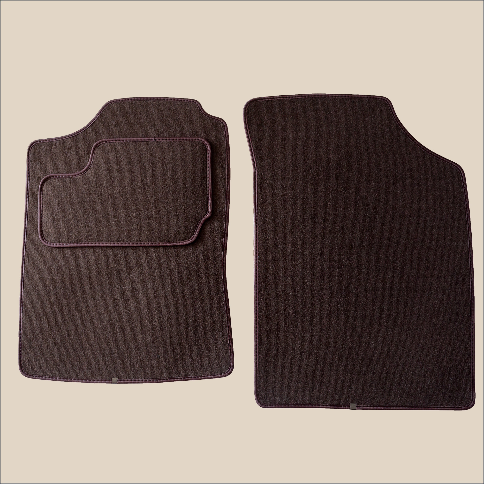 tapis avant marron renault super 5 3 portes