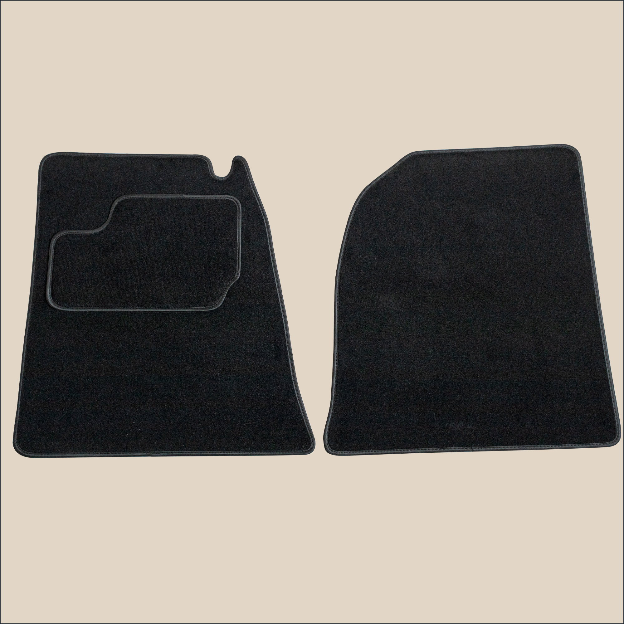 tapis avant noir jaguar mk2