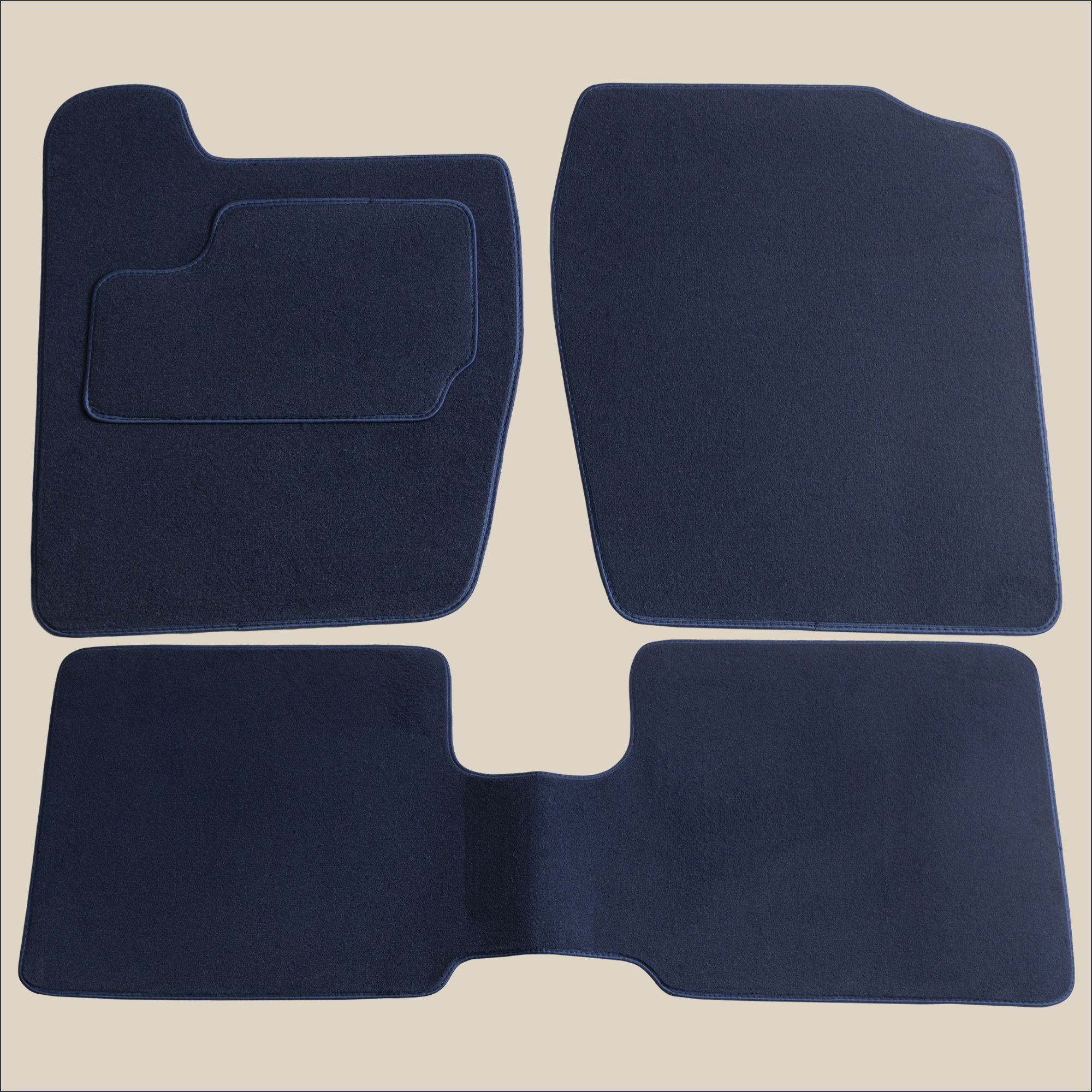 tapis bleu marine citroen cx