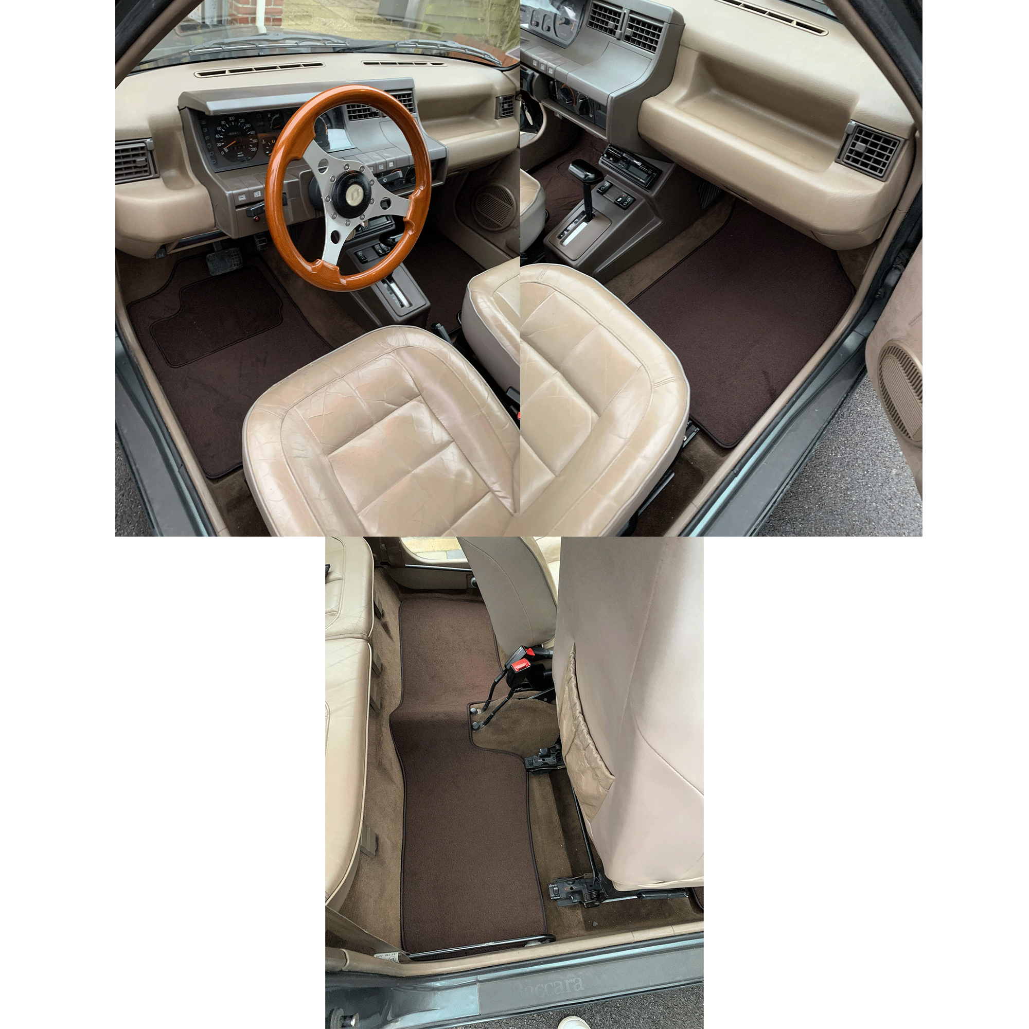 tapis marron renault super 5 3 portes