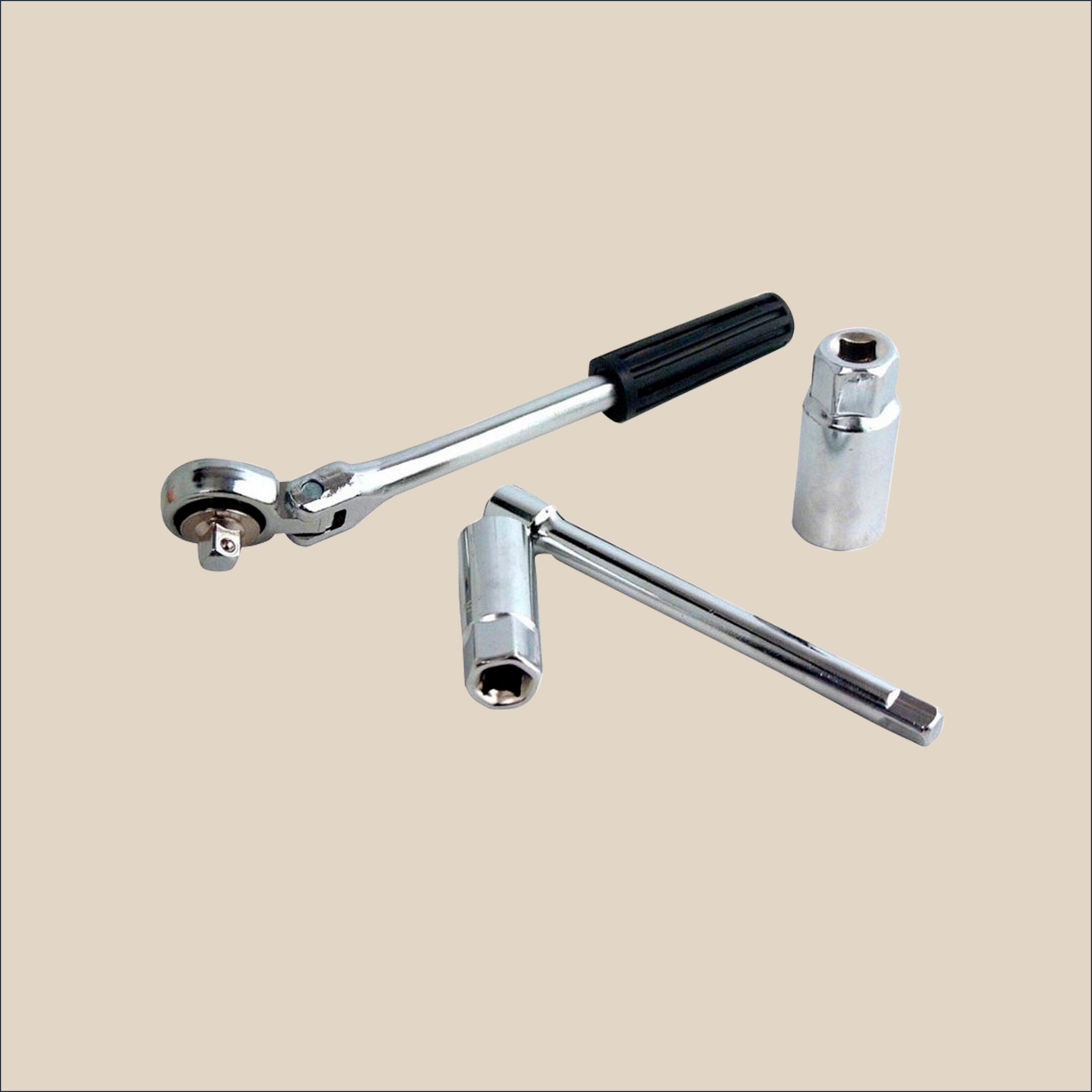 Accessoire auto : CLE BOUGIE CARDAN 16MM, ISOLEE, CHROMEE pas cher 21016431