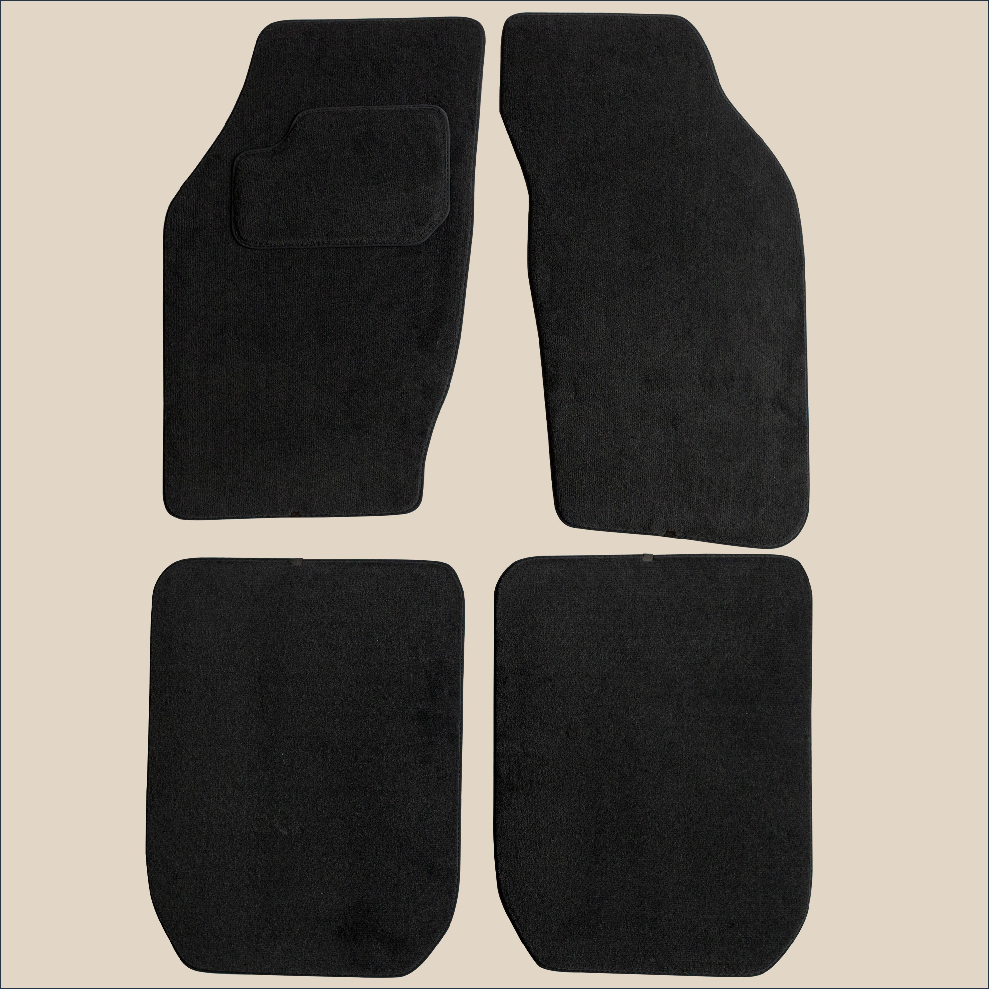 tapis surpiqure gris saab 900 cabriolet