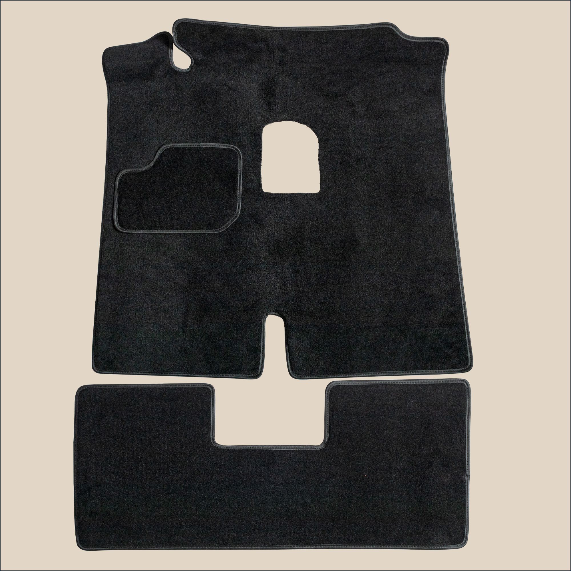 tapis austin mini moke noir