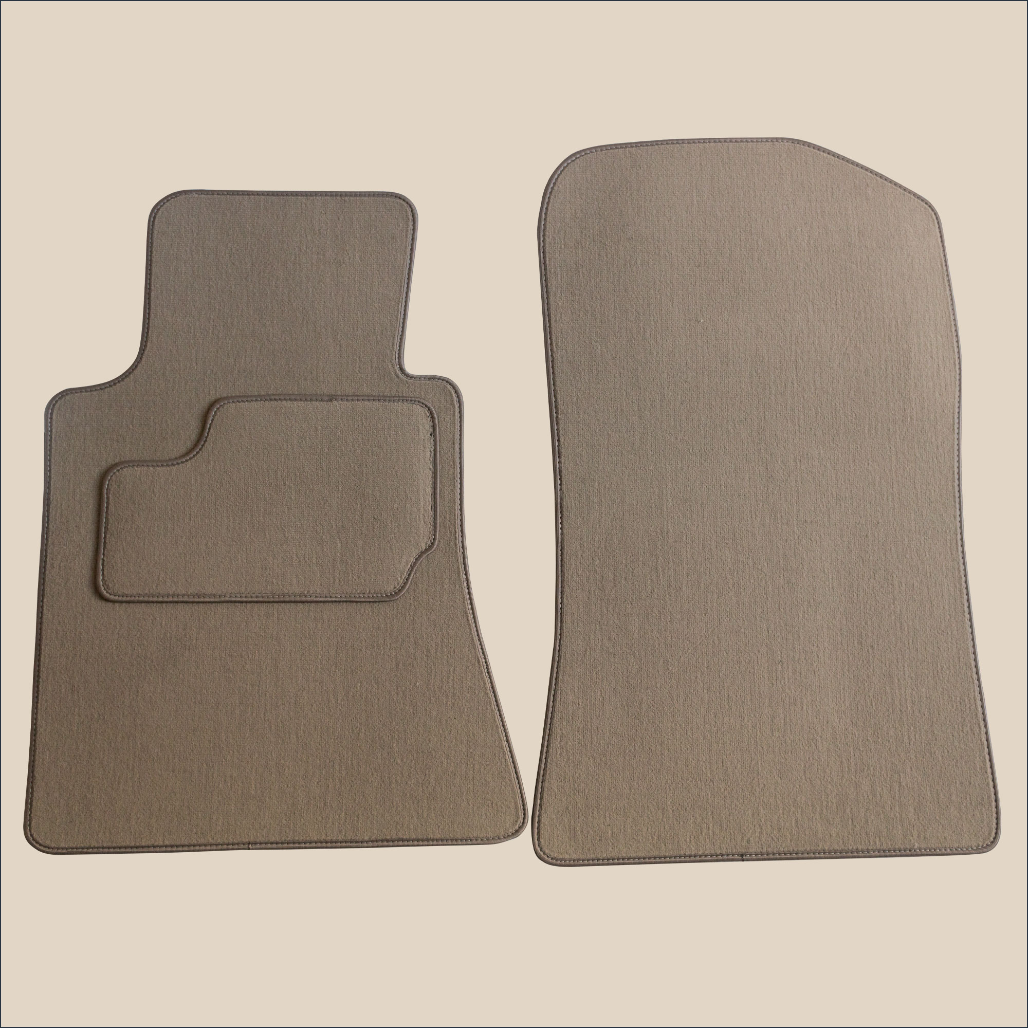 tapis avant beige mercedes sel w126