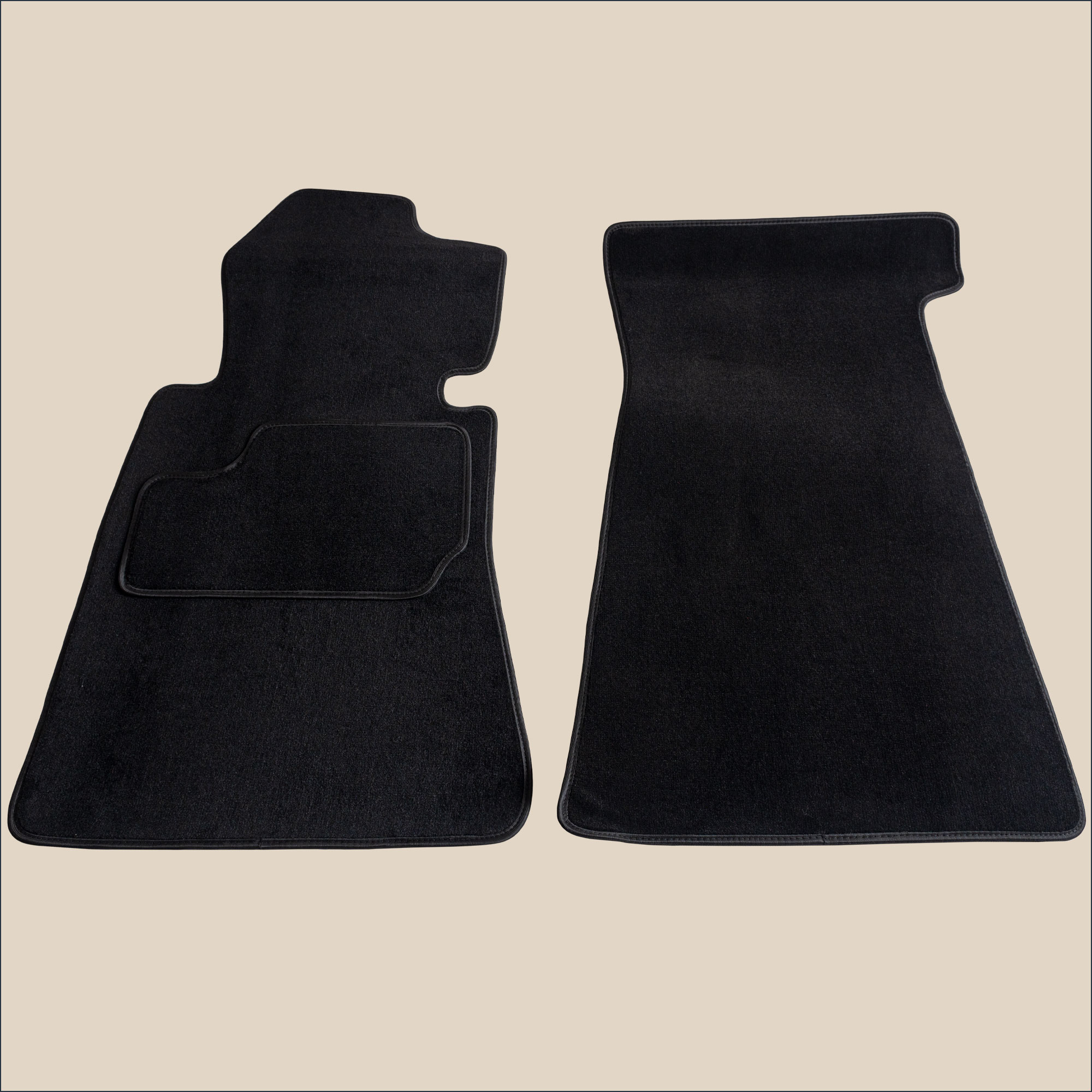 tapis avant noir mercedes 450sl r107