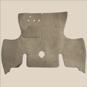 tapis avant renault 4CV beige