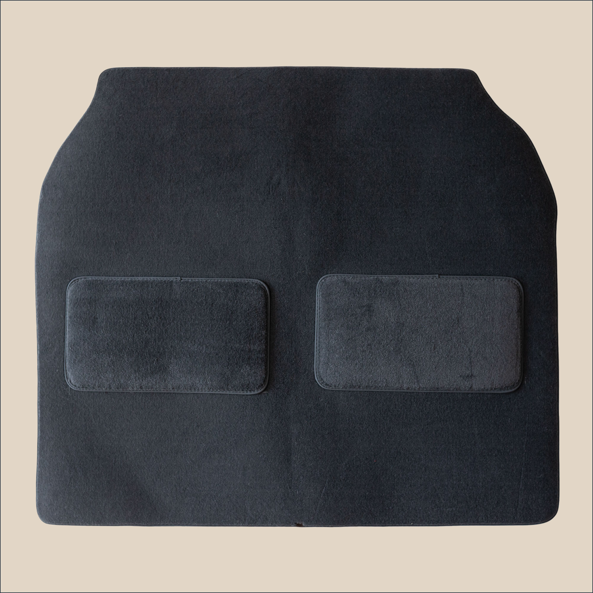 tapis avant surpiqure gris peugeot 204 coupe cabriolet