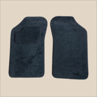 tapis avant peugeot 205 surpiqure rouge