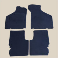 tapis bleu marine austin mini