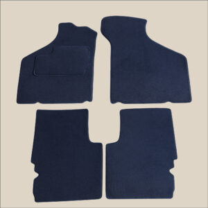 tapis bleu marine austin mini