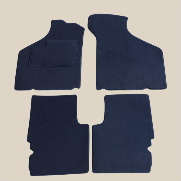 tapis bleu marine austin mini