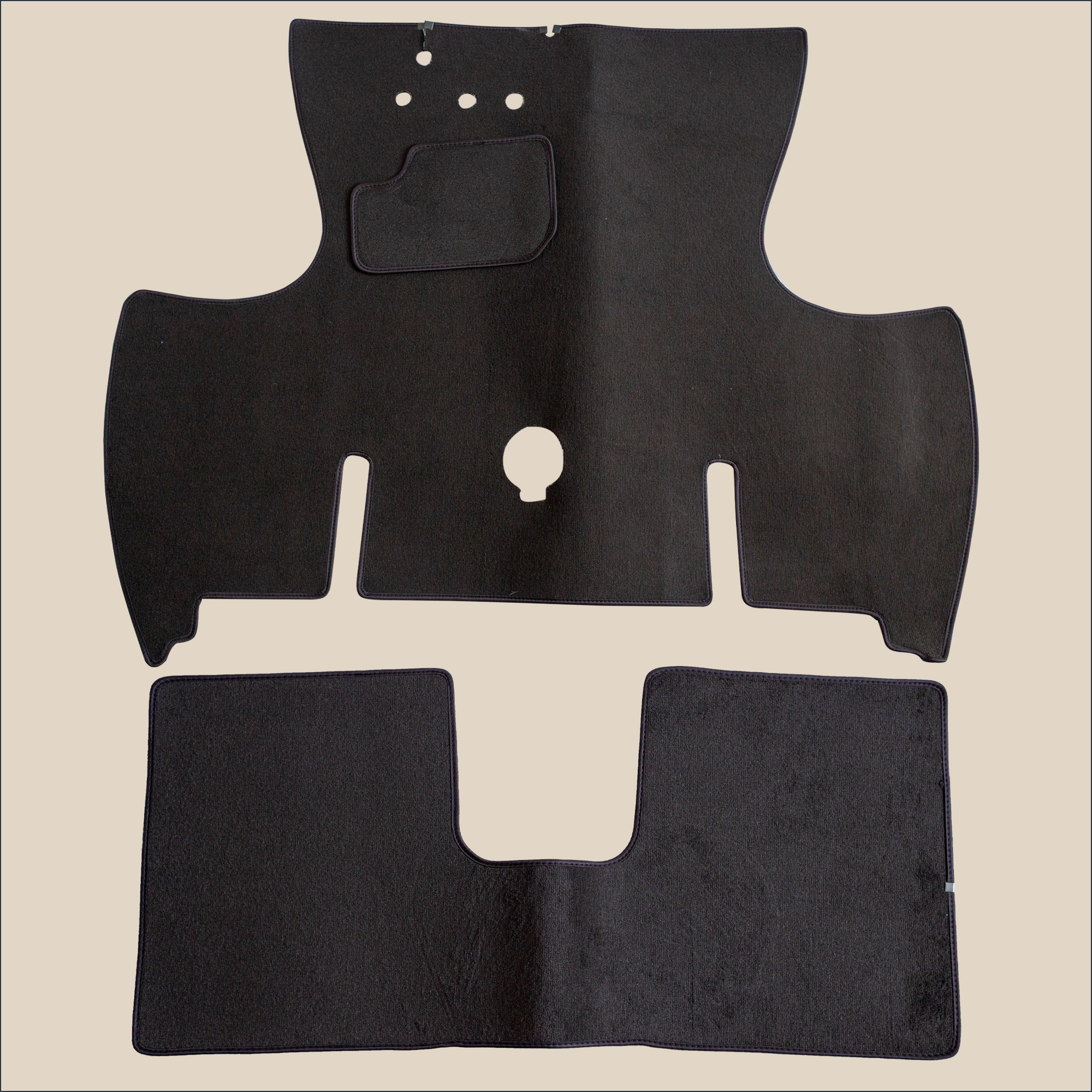 tapis marron renault 4cv