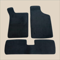 tapis surpiqure gris renault 21 5-portes