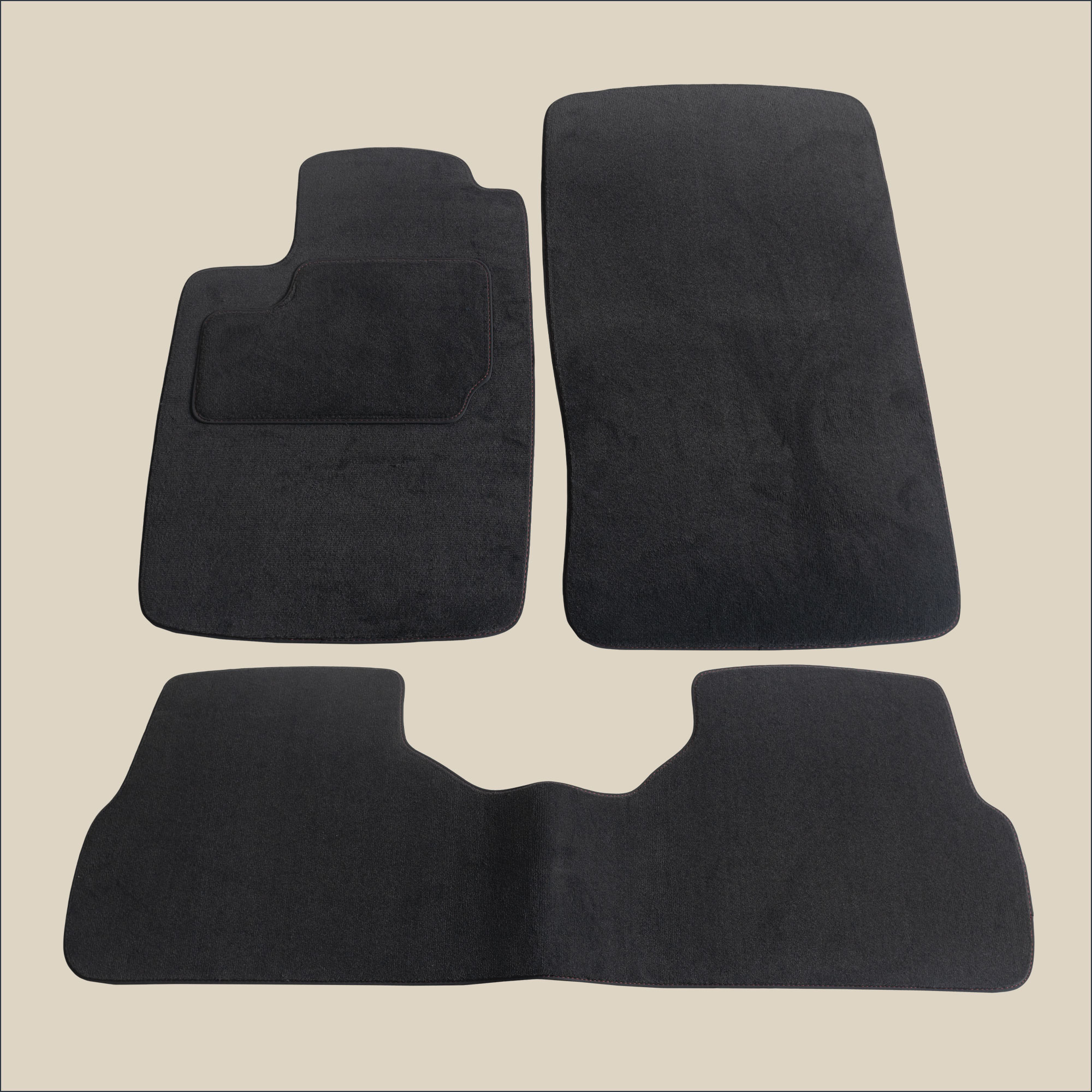 tapis surpiqure rouge peugeot 405 berline