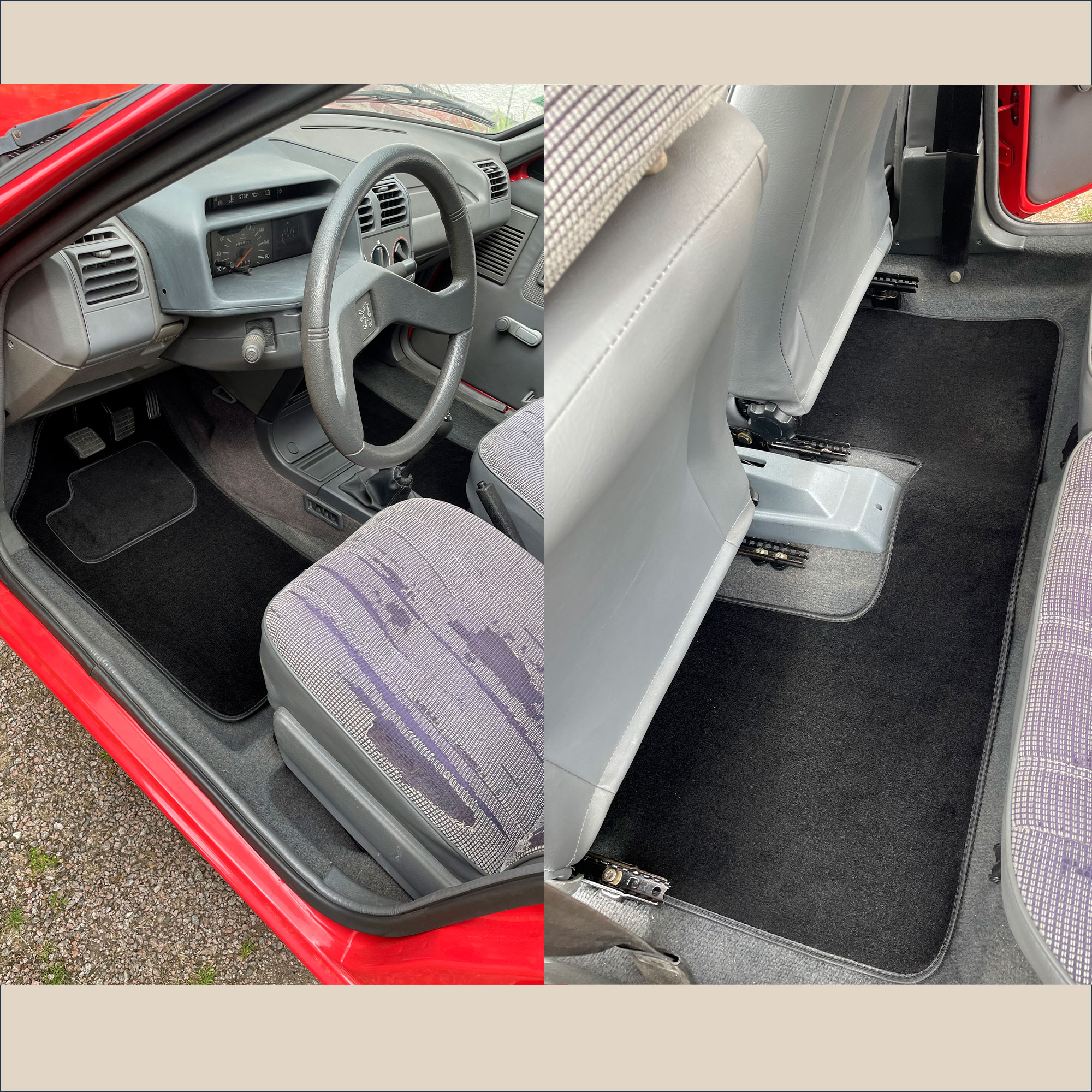 tapis peugeot 205 gti