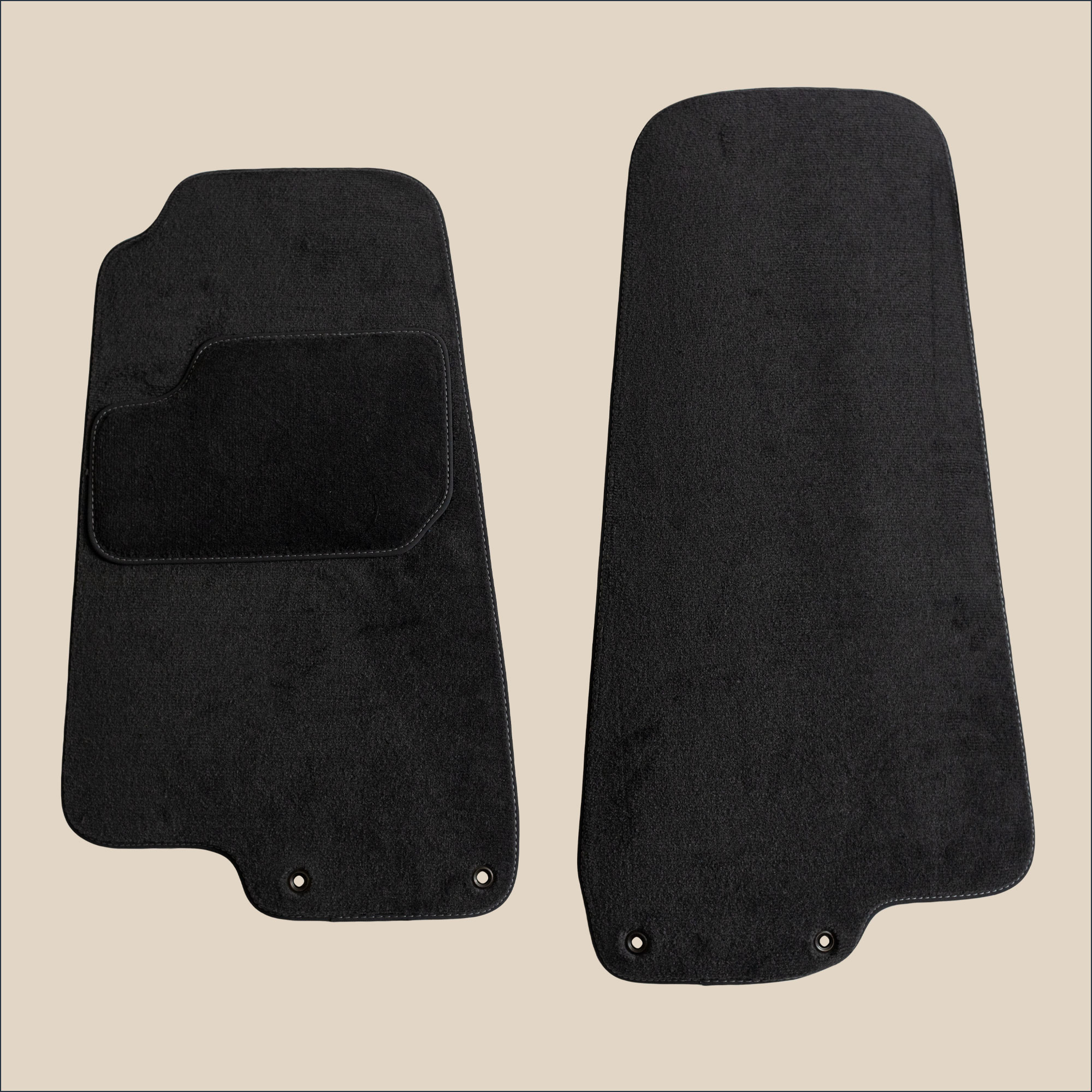 tapis avant surpiqure gris jaguar xk8 coupe cabriolet