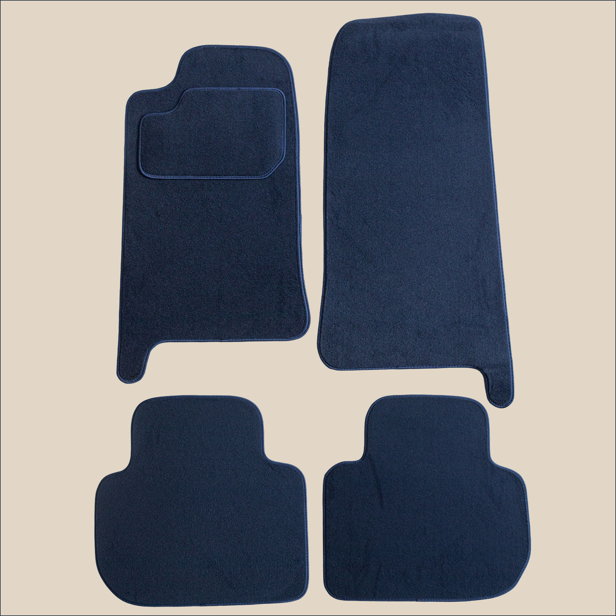 tapis bleu marine jaguar xj6 x306