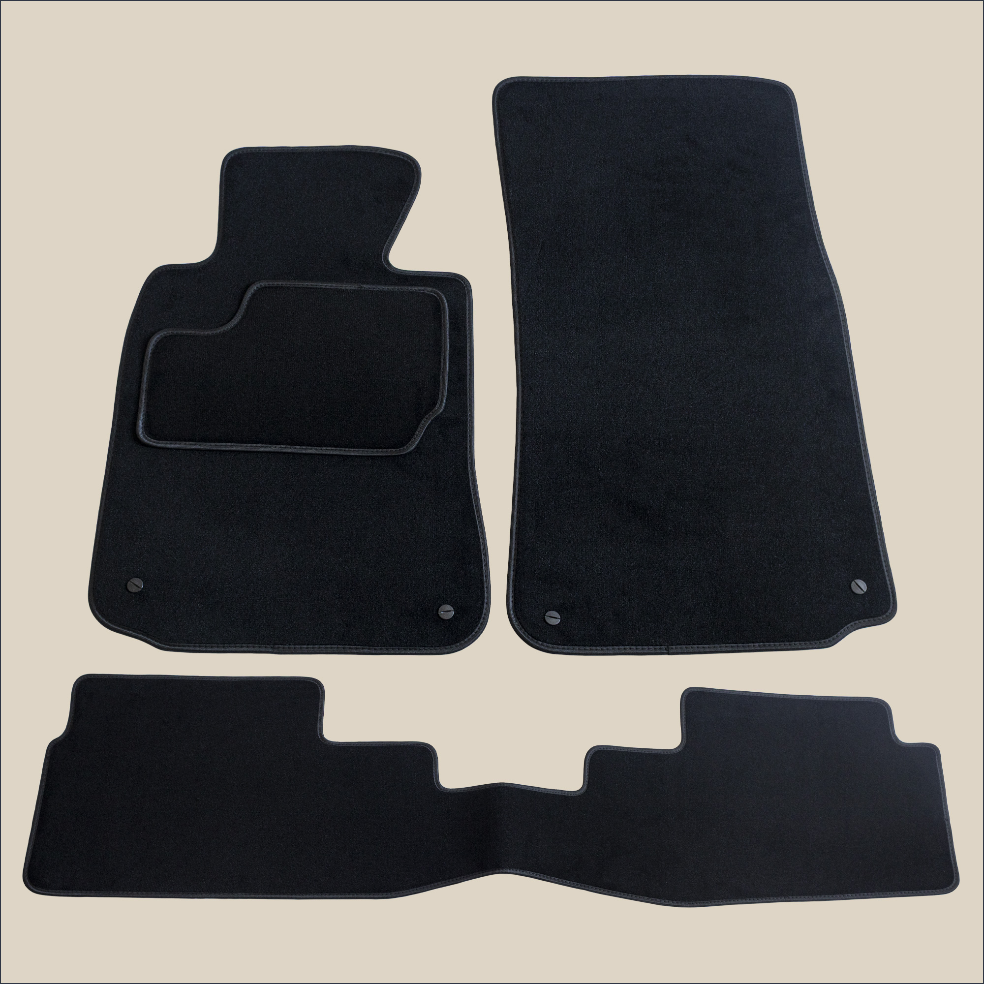 tapis noir bmw serie 5 e39