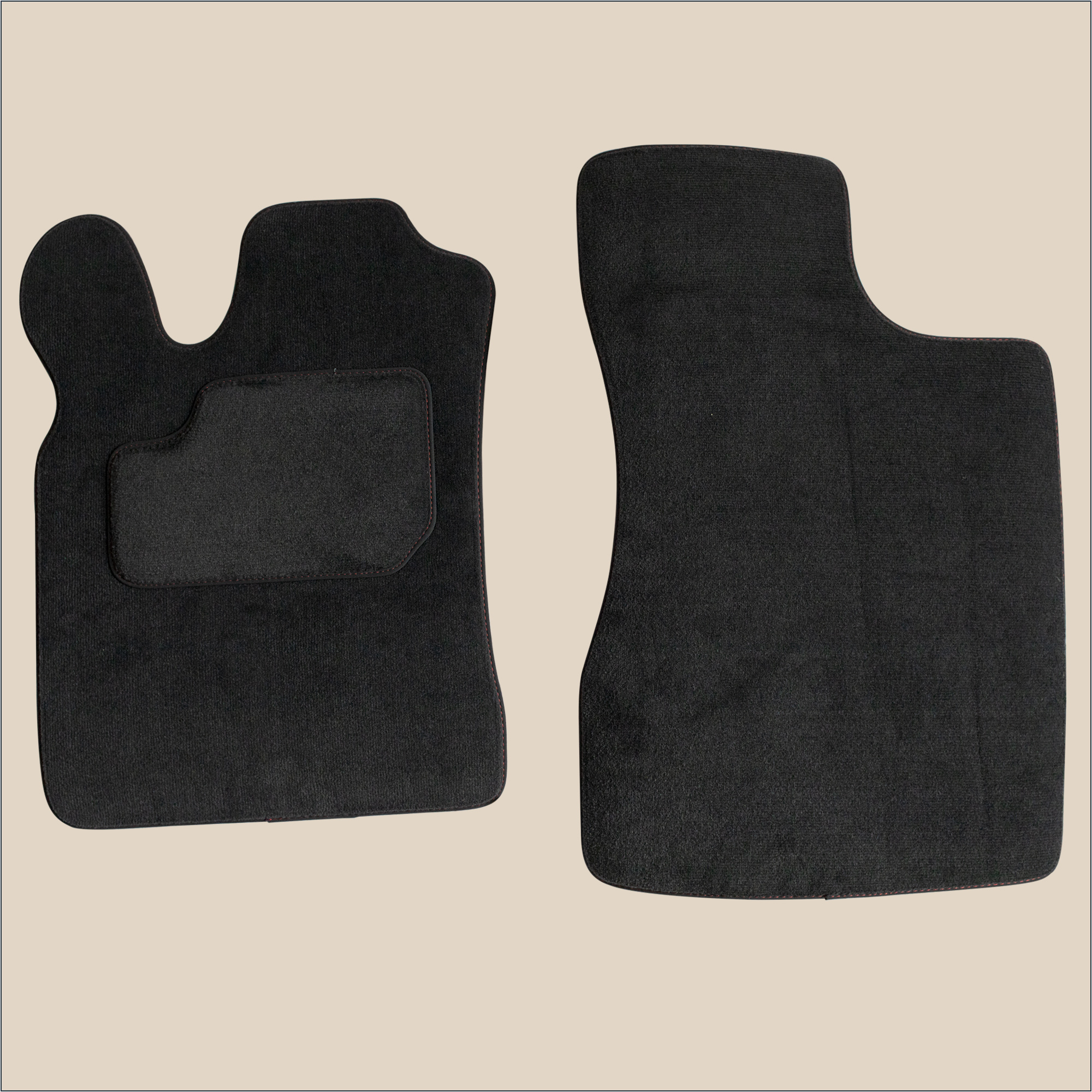 tapis avant renault twingo 1 sp rouge