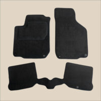 tapis surpiqure bleu volkswagen new beetle