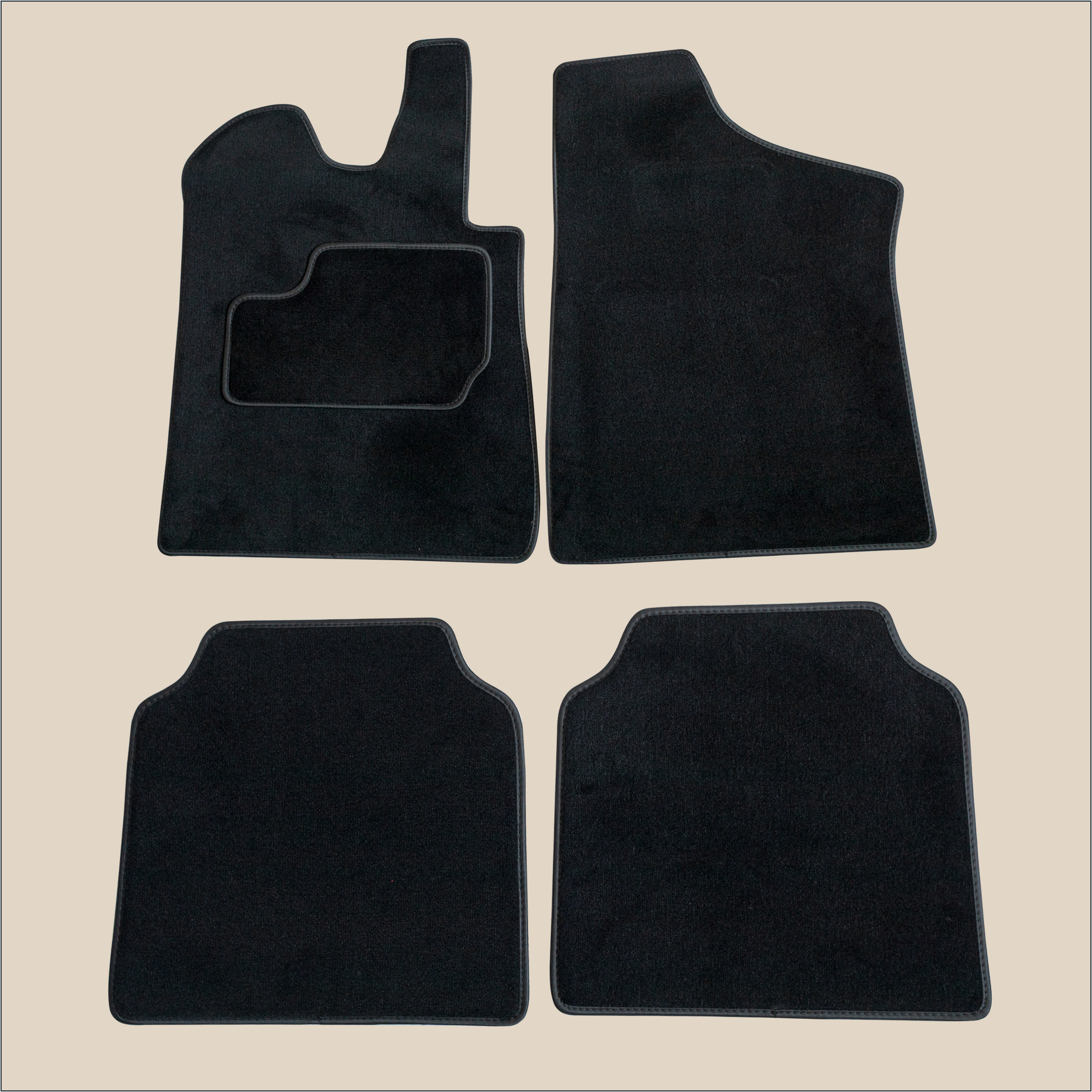tapis auto renault 30 noir