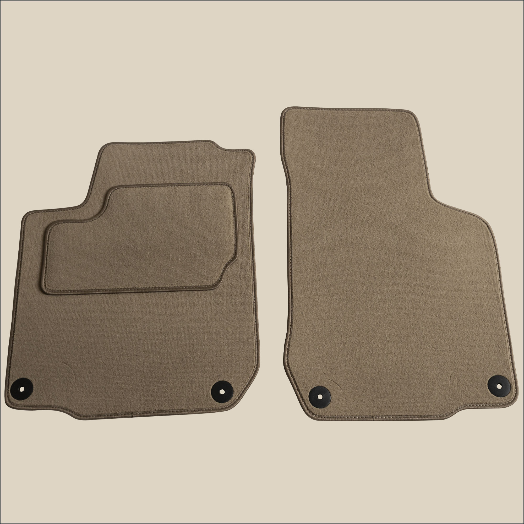 tapis avant beige volkswagen golf 4