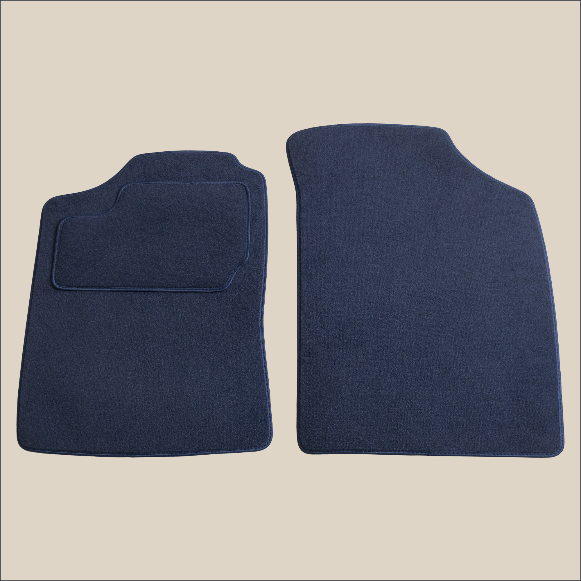 tapis avant bleu marine renault super 5 3 portes