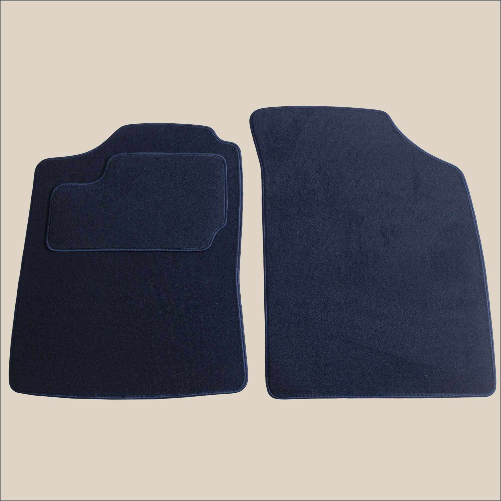 tapis avant bleu marine renault super 5 5 portes