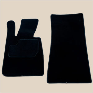 Tapis avant noir BMW série 6 E24 coupé