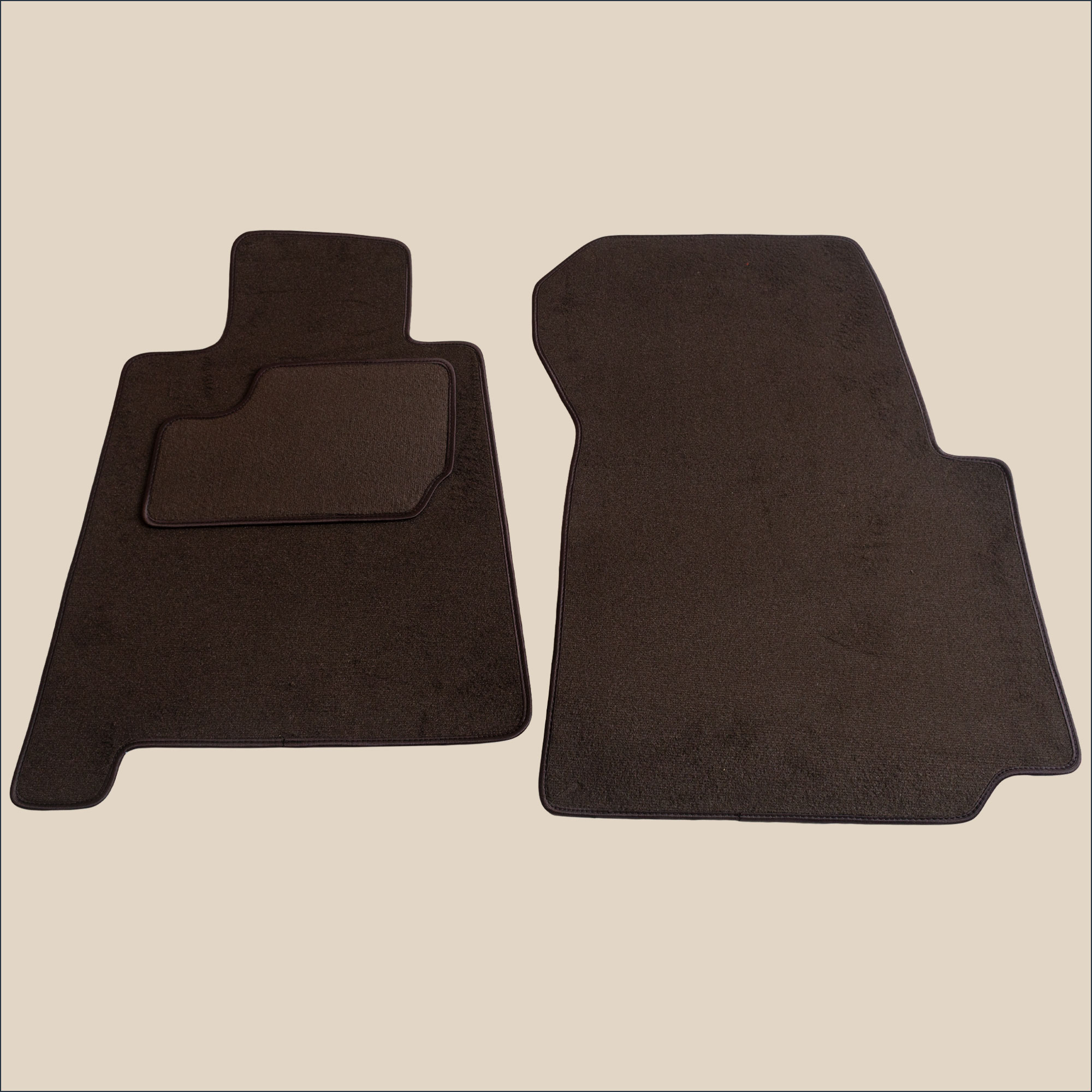 tapis avant marron Porsche 928