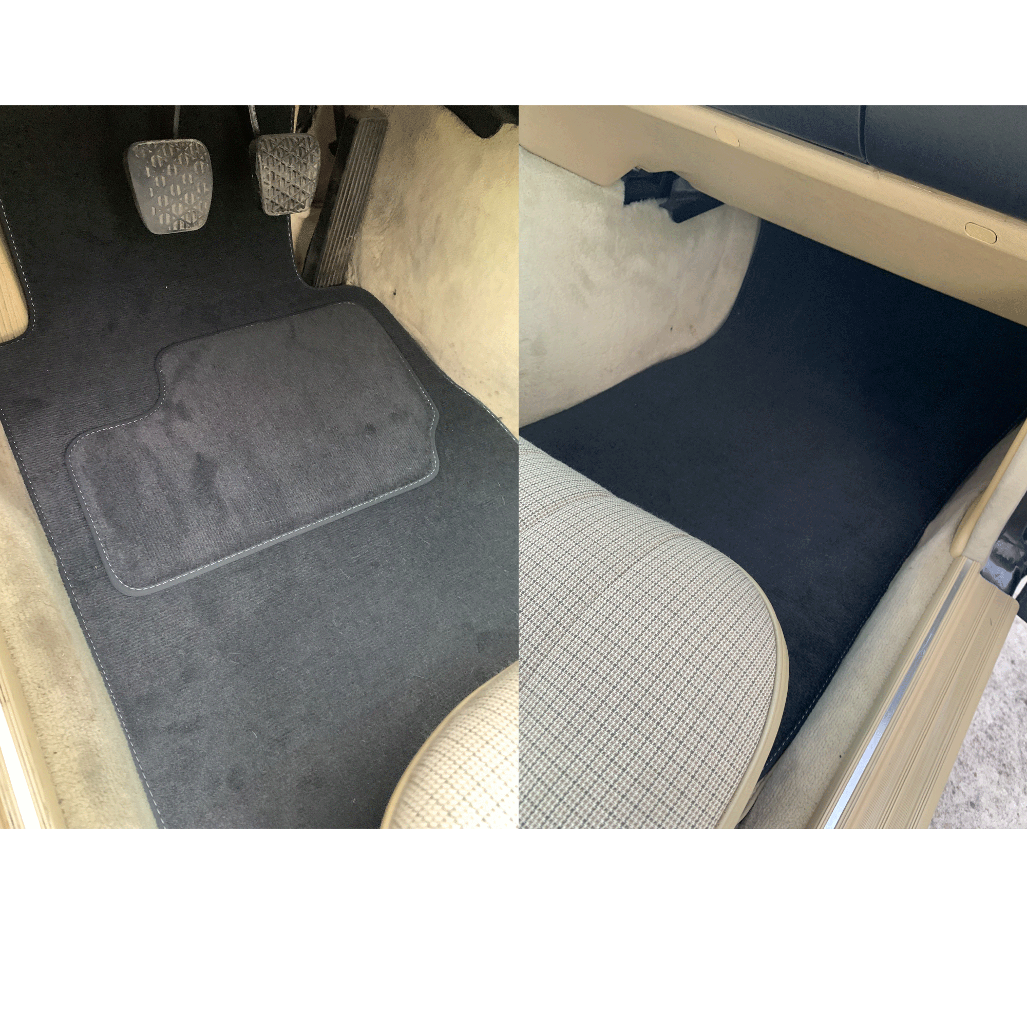 tapis avant mercedes w123 coupe