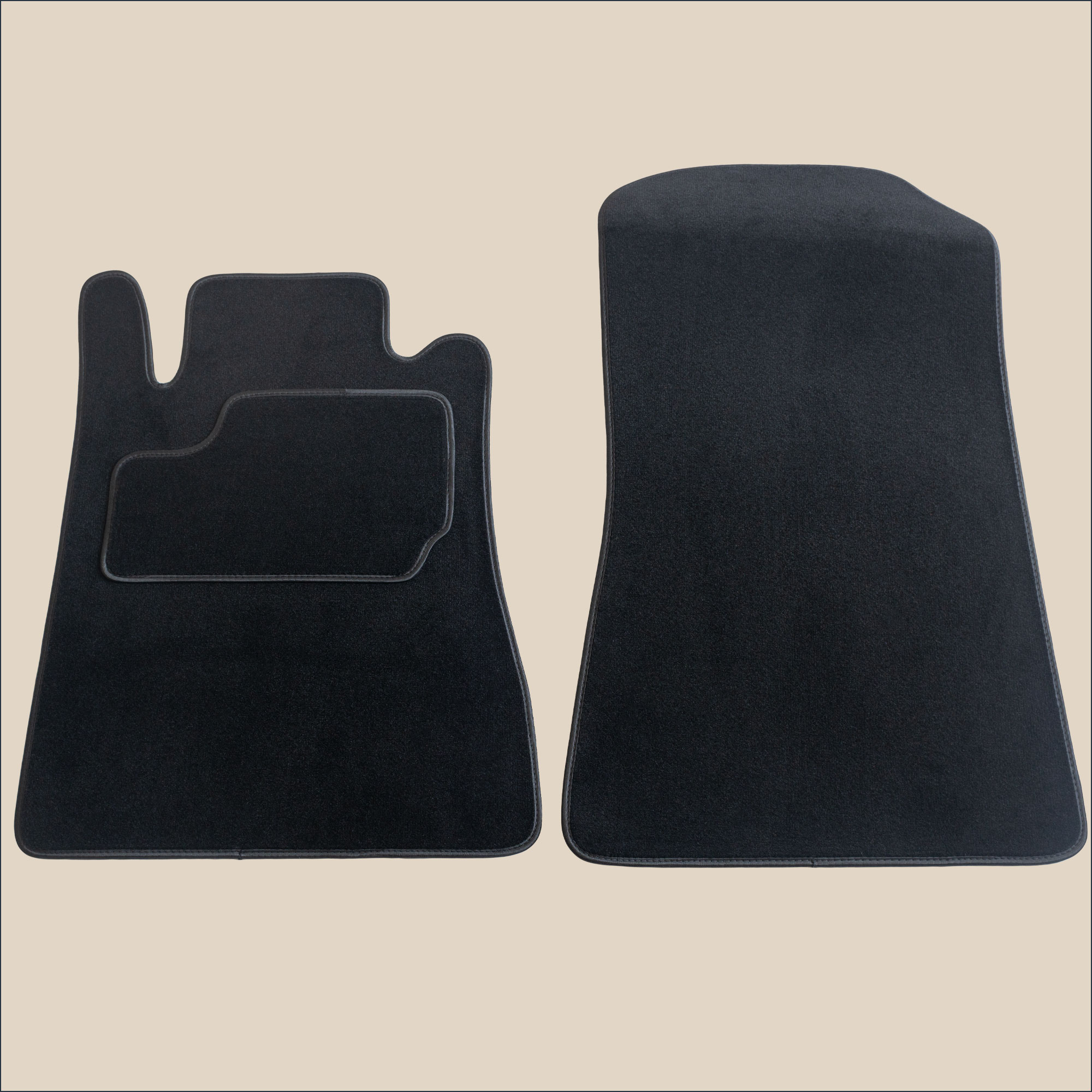 tapis avant noir mercedes classe s w140 coupe