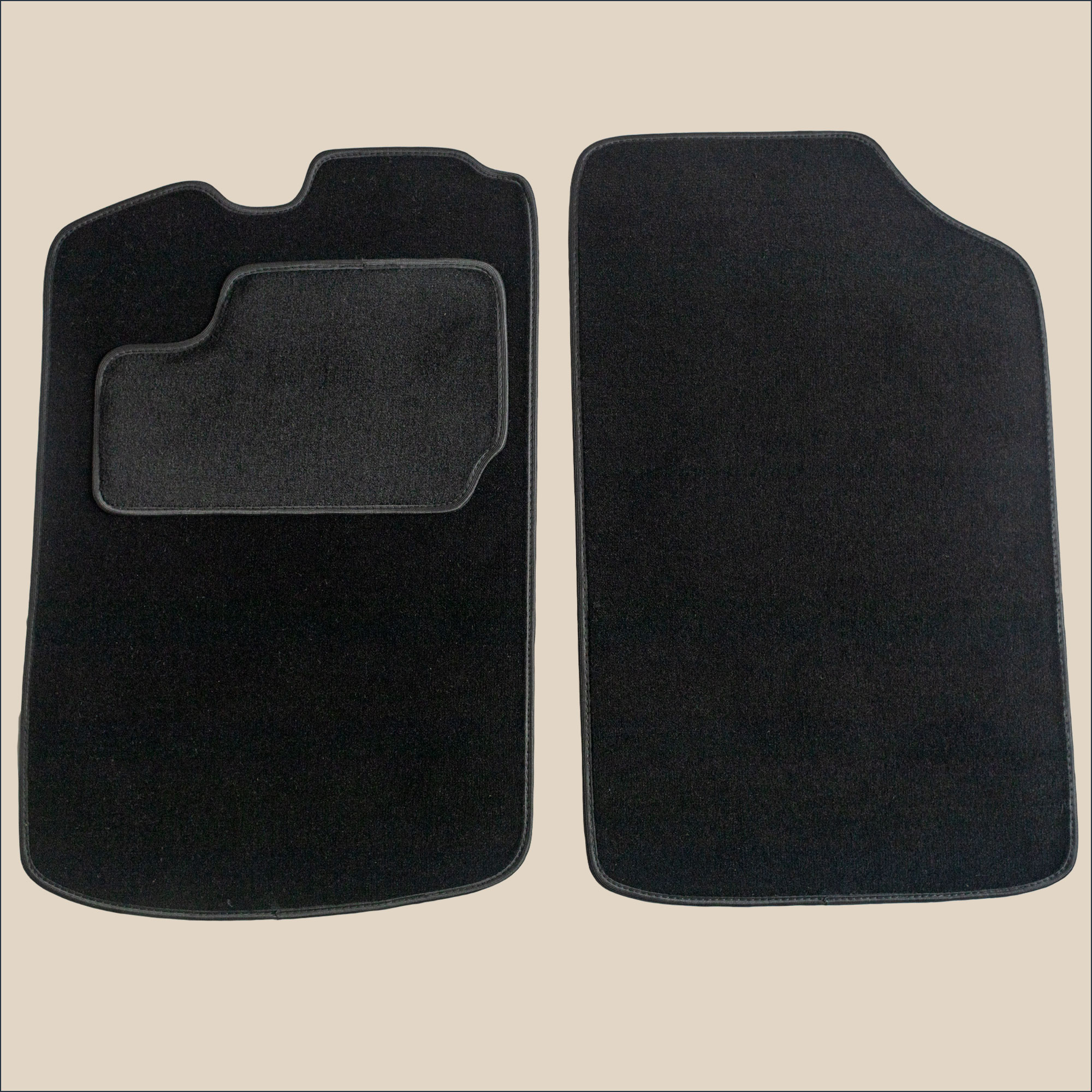 tapis avant noir volkswagen golf 2