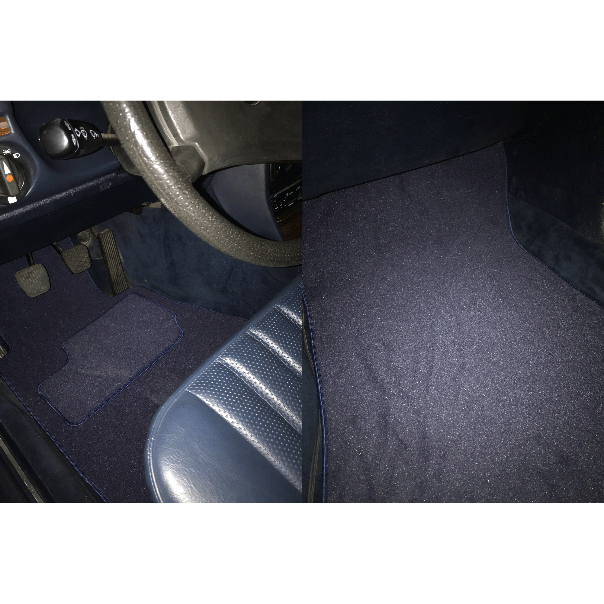 tapis avant pour mercedes w123 coupe