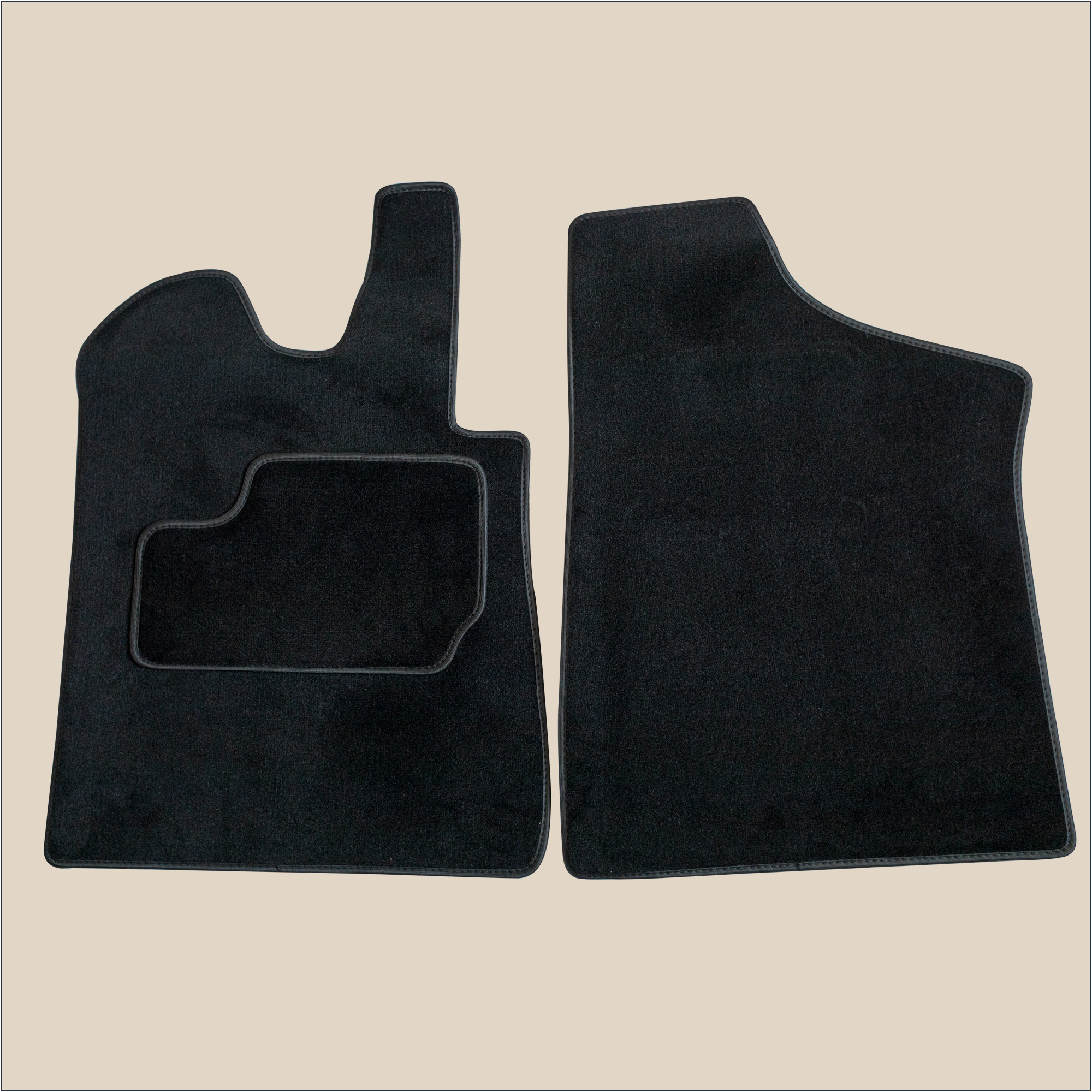 tapis avant renault 30 noir