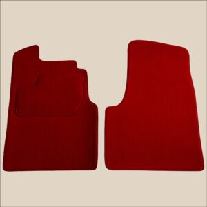 tapis avant rouge renault 5
