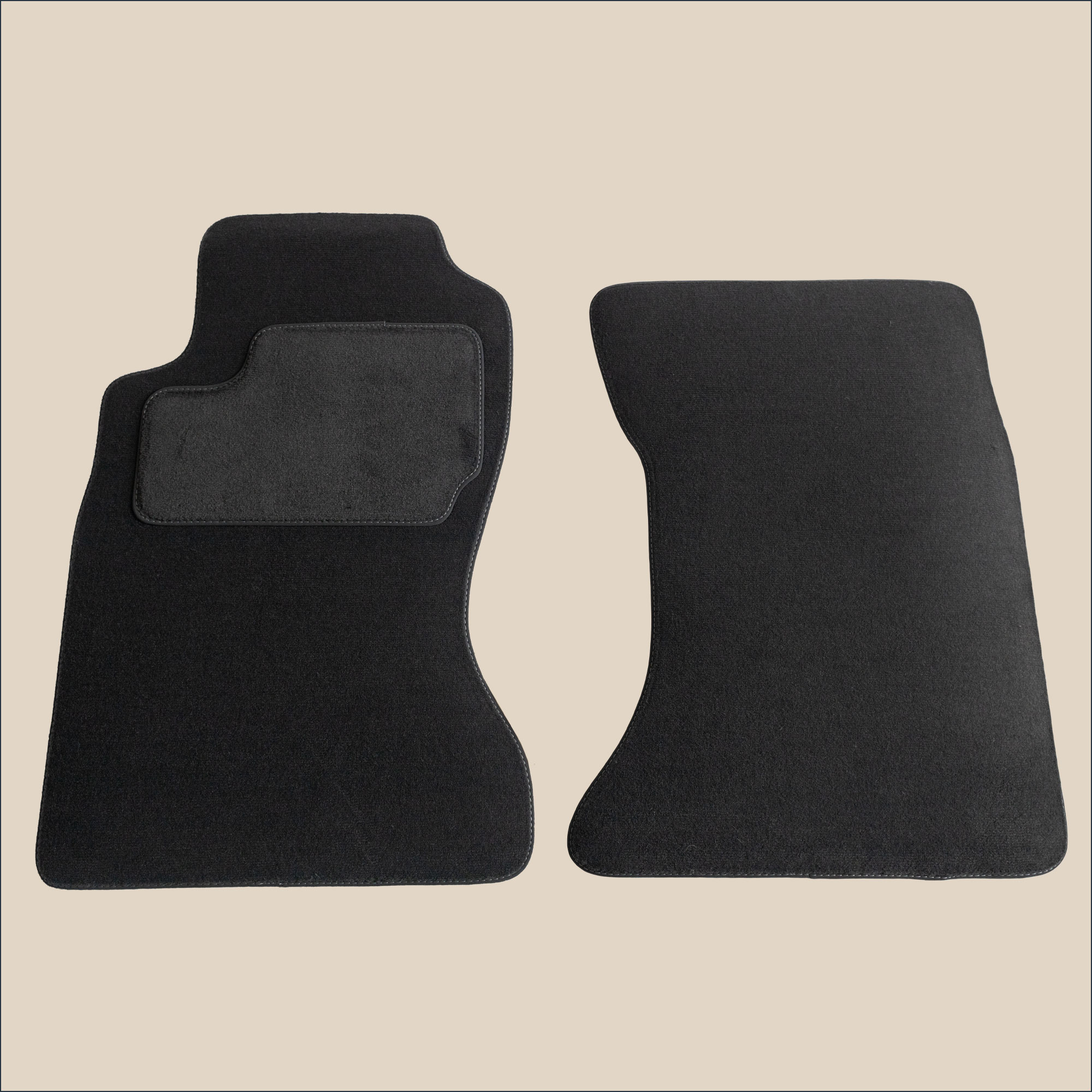 tapis avant surpiqure gris nissan 300zx