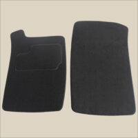 tapis avant surpiqure gris peugeot 309