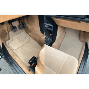 tapis de sol avant beige saab 900