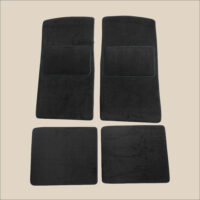 tapis peugeot 504 cabriolet surpiqure bleu