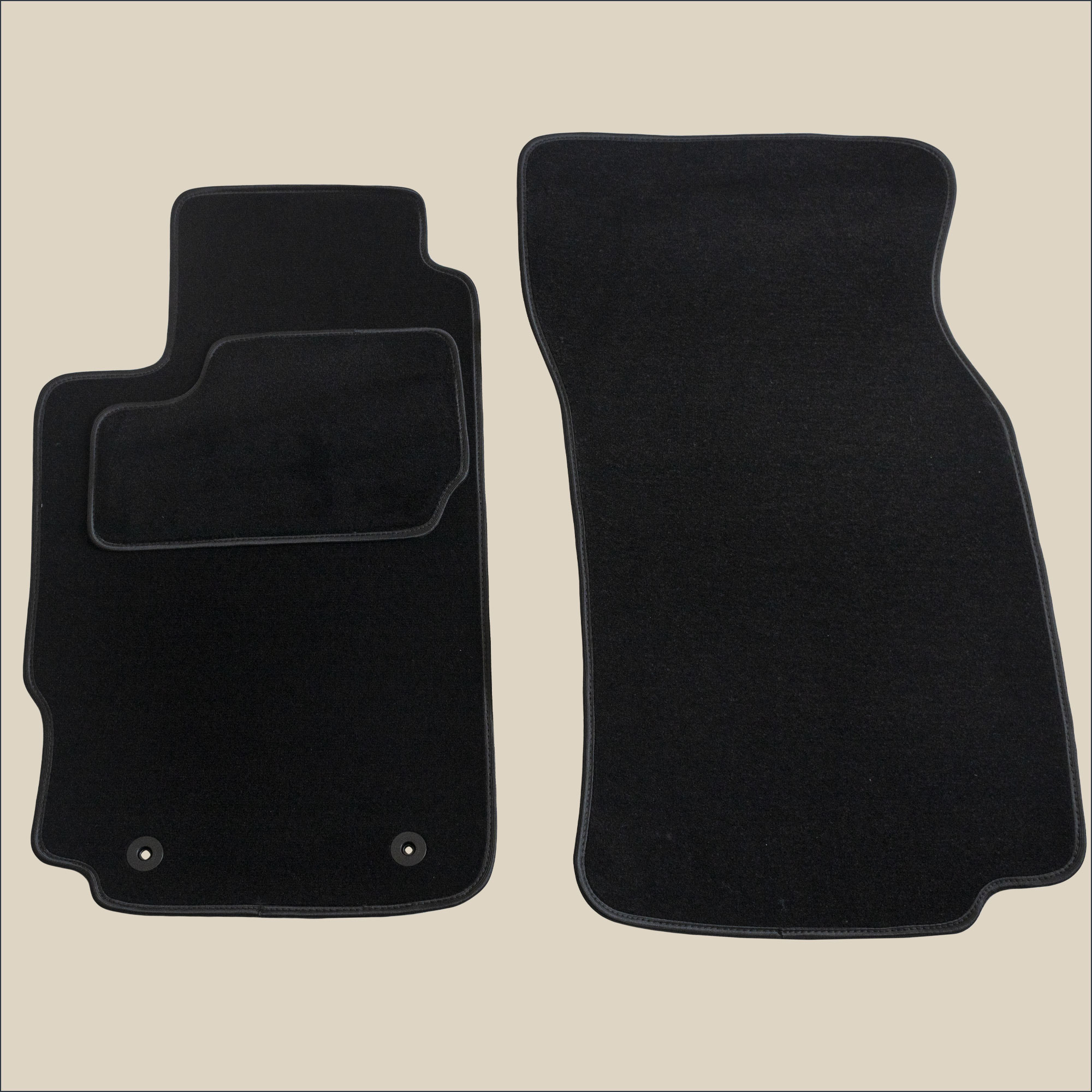 tapis avant noir peugeot 406 coupe