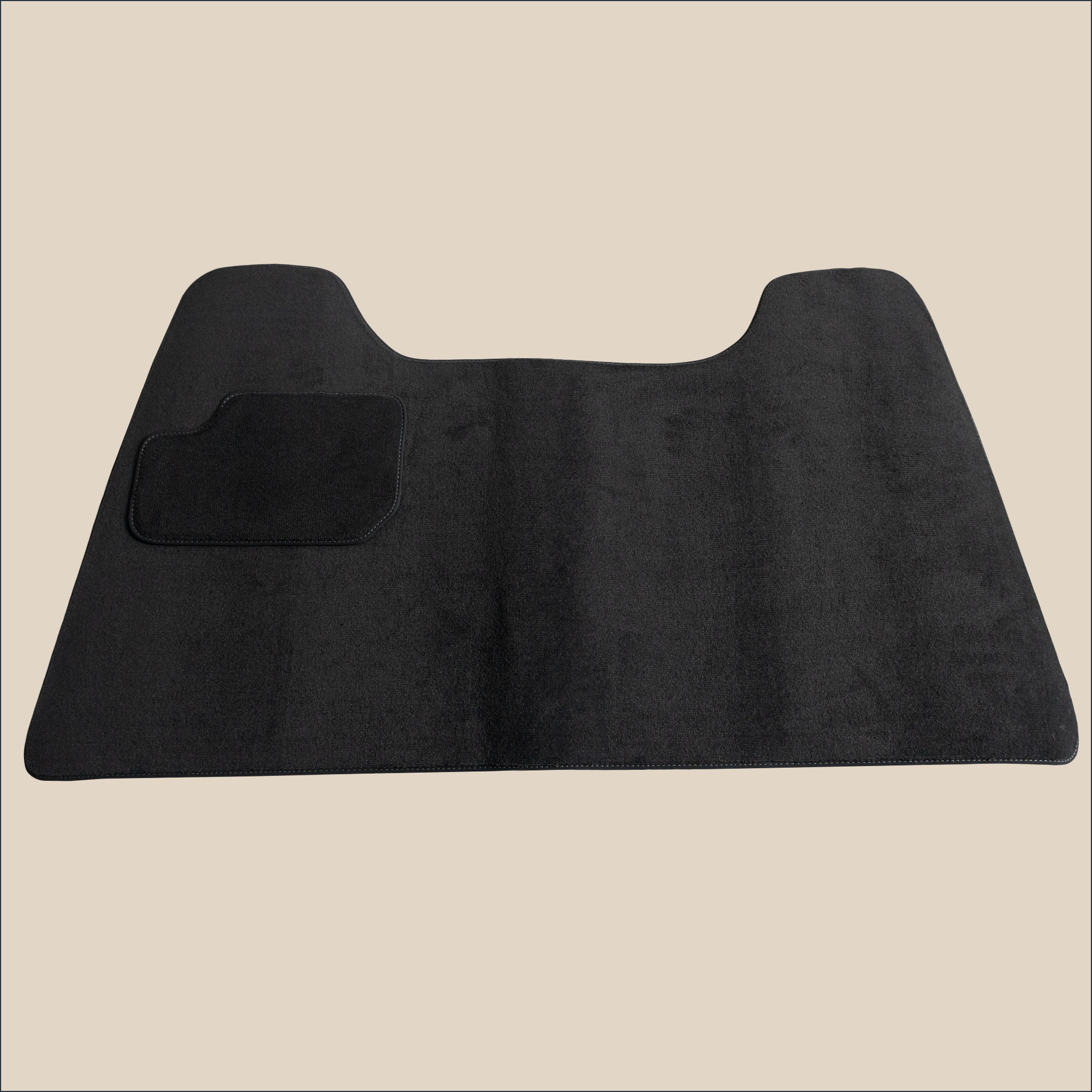 tapis surpiqure gris avant citroen traction 11B