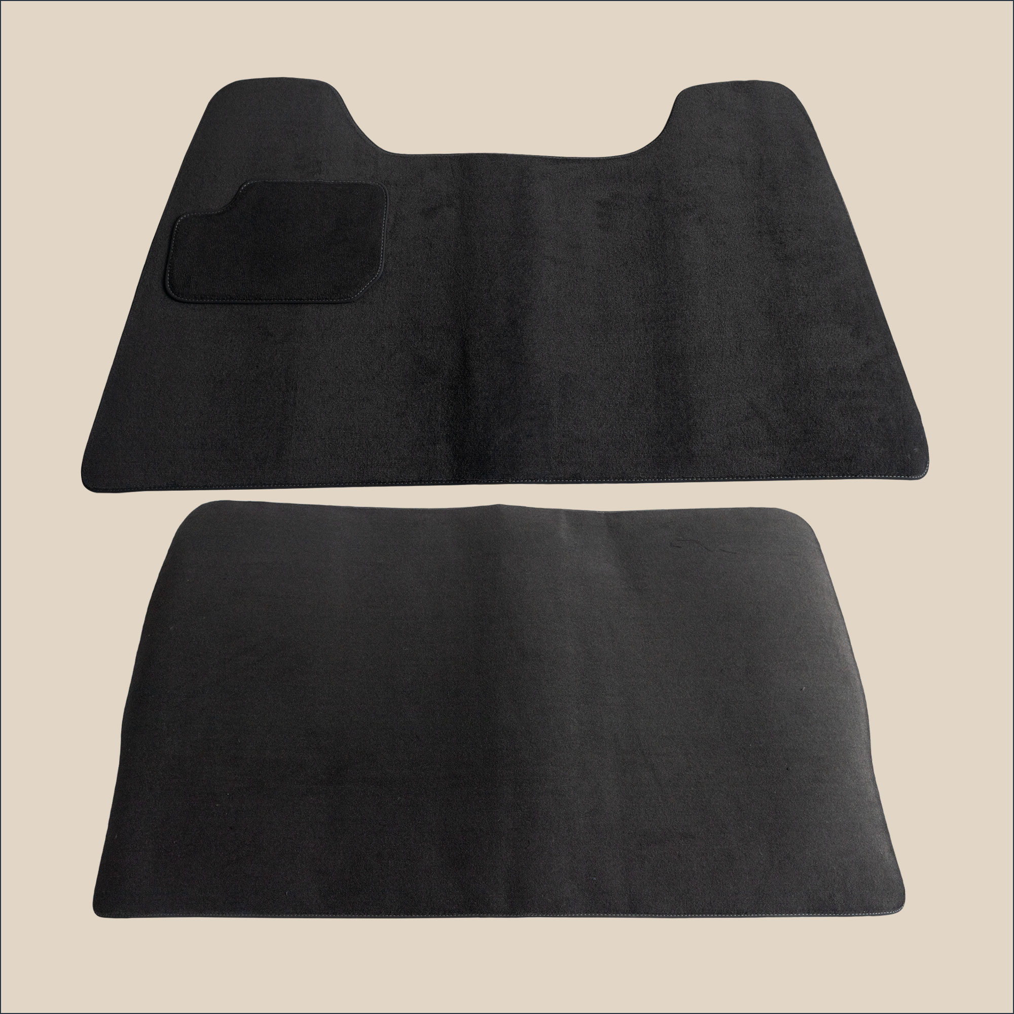 tapis surpiqure gris citroen traction 11B