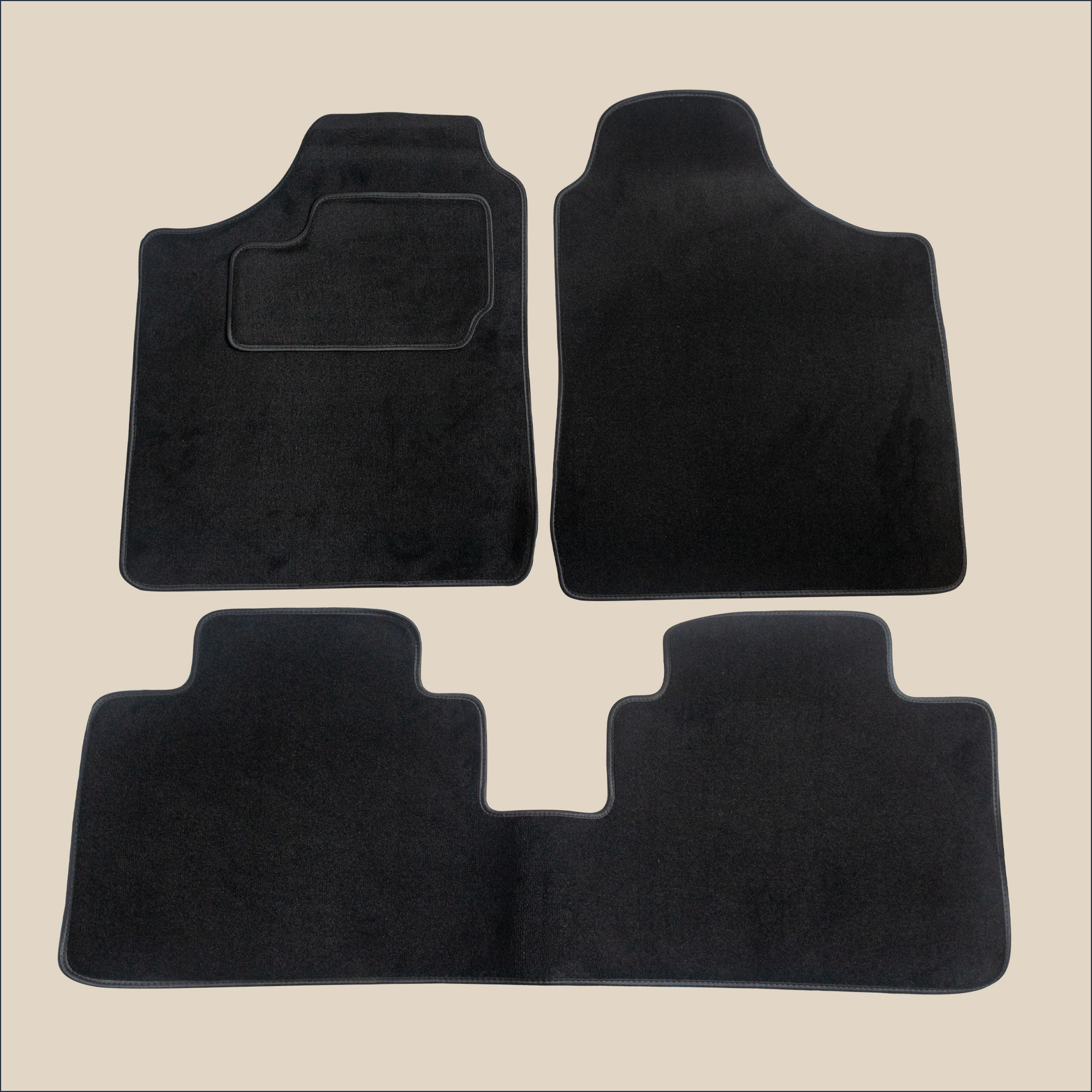 tapis citroen visa noir