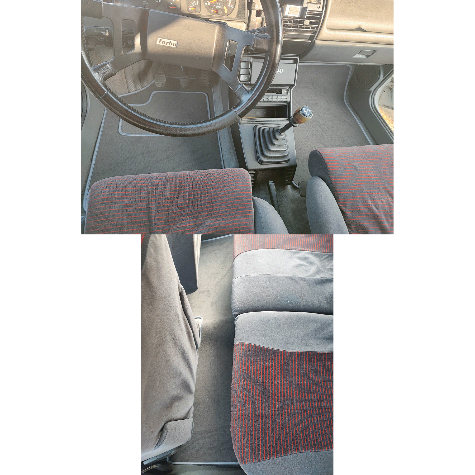 tapis gris renault 11 turbo