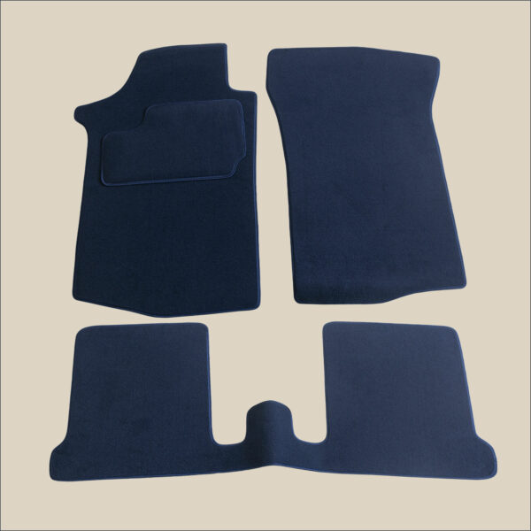 tapis bleu marine volkswagen golf 1 cabriolet quartett