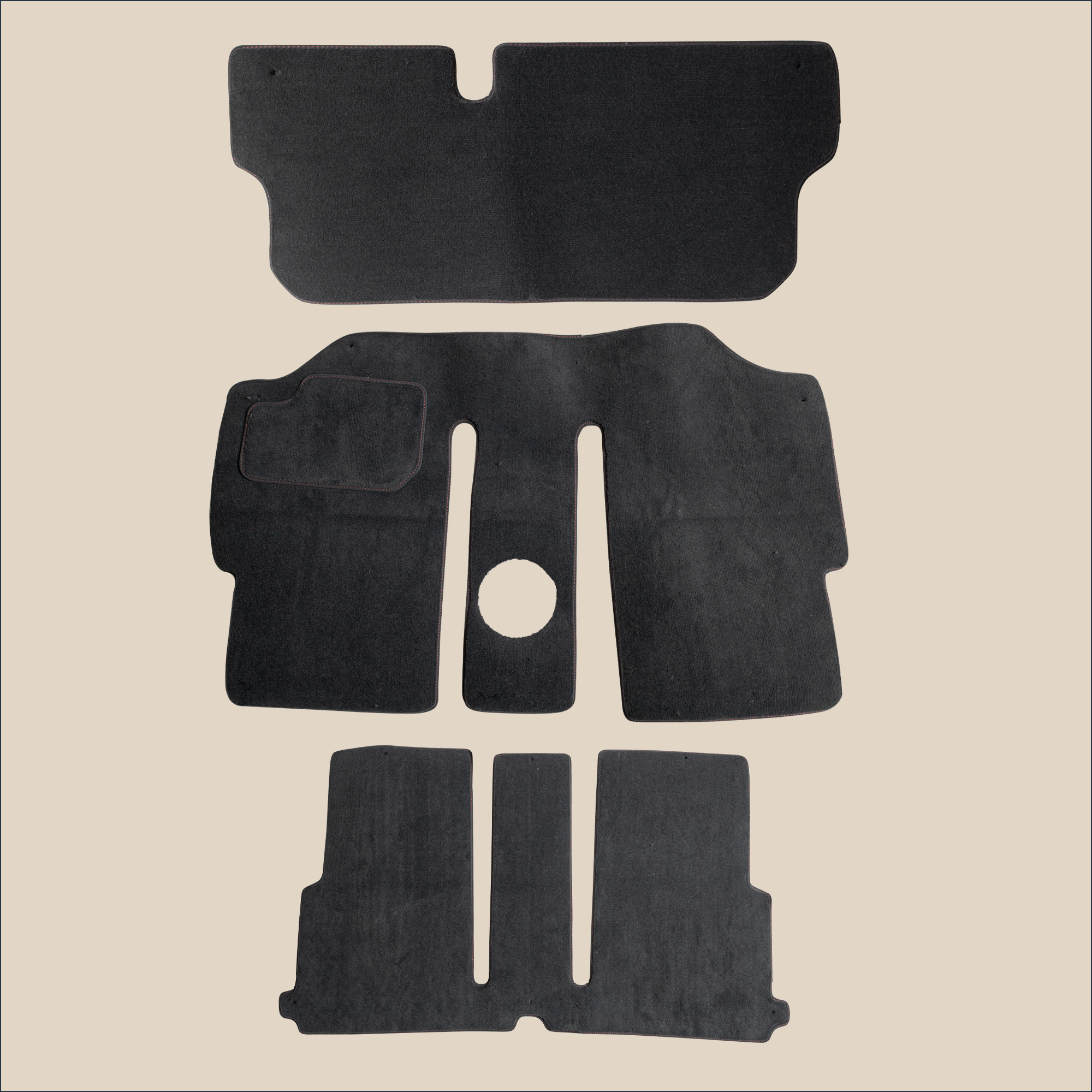 Tapis Panhard 24 ct 3 parties